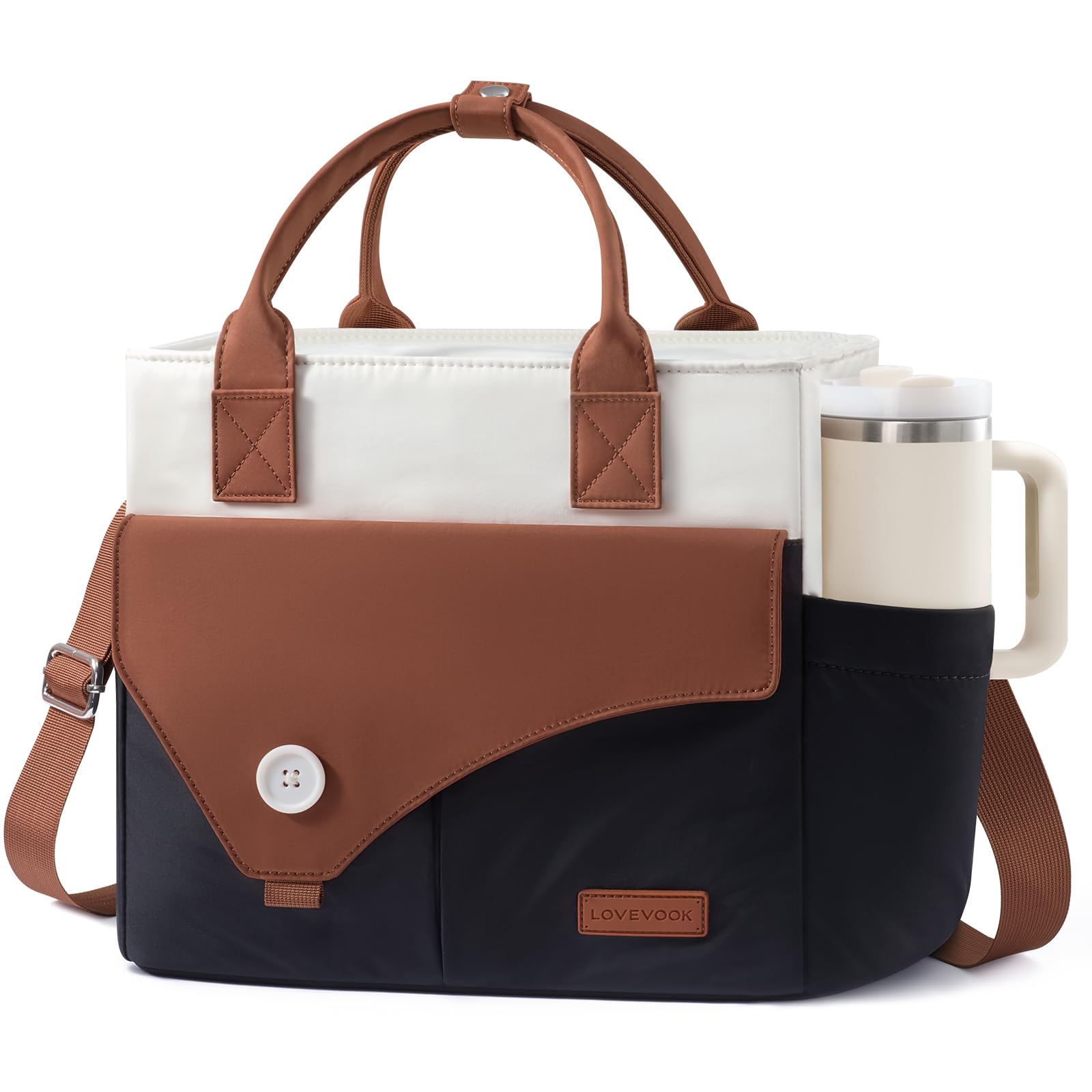 �️ LOVEVOOK Lunch Box for Women,Large Insulated Leakproof Lunch Bag for Work — deal on Shopping With Noya
