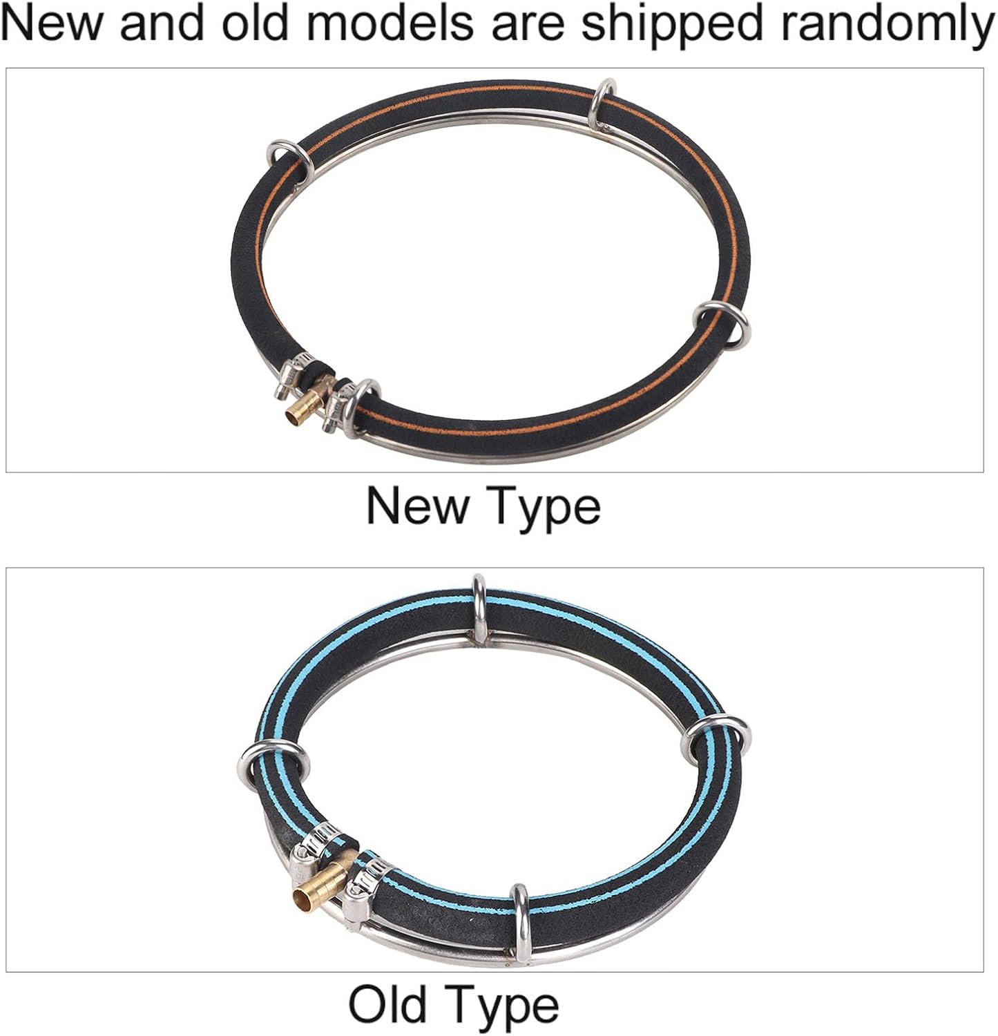 Pssopp 2Pcs Aquarium Round Air Bubble Diffuser, Fish Pond Oxygenation Bubbler Aquarium Aerator Bubble Stone Aquarium Air Stone Disc Fish Tank Bubble Generator(Dia 25cm)