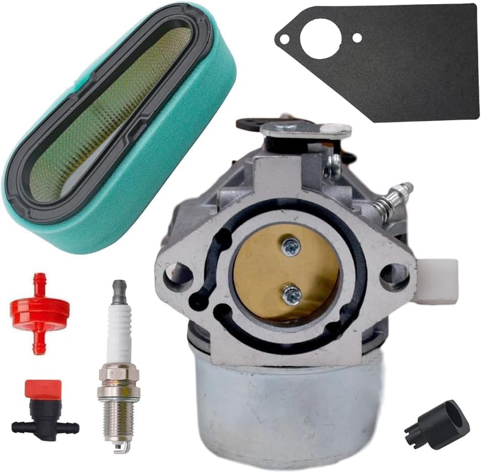 Partman 694941 699831 Carburetor Kit Fit for 283702, 283707, 284702, 284707, 284772, 284777, 286702 with Air Filter Gasket Lawn Mower Tune Up Kit