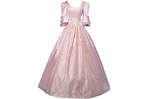 Luwita Women's Victorian Dress for Women 1800S Medieval Renaissance Dress