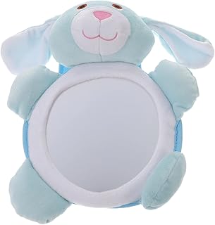 TOYANDONA Espelho De Carro Espelho Infantil Espelho De Banco Traseiro Para Bebê Criança Criança Espelho De Carro Infantil Espelho Retrovisor De Bebê Espelho Retrovisor De Plástico Azul