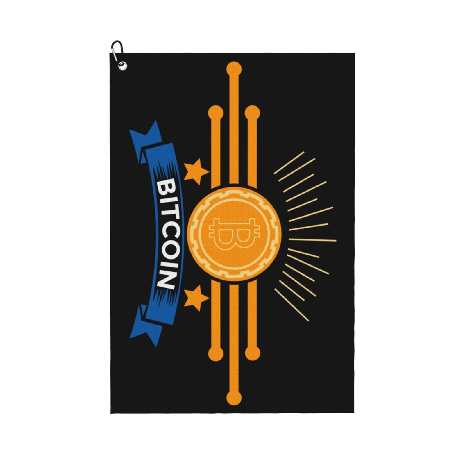 Amazon.com: SIYTUAU Bitcoin Crypto Golf Towel 16 x 24 Inch Golf Towels for  Golf Bags with Carabiner Clip Polyester Golf Towel Golf Accessories for Men  Women : Sports & Outdoors