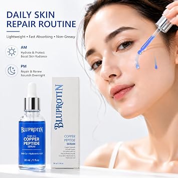 Copper Peptide Face Cream & Copper Peptides Serum