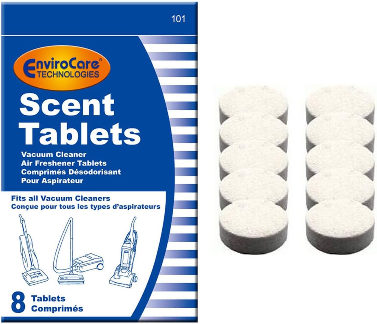 EnviroCare Vacuum Cleaner Scent Tablets - 8 Pack