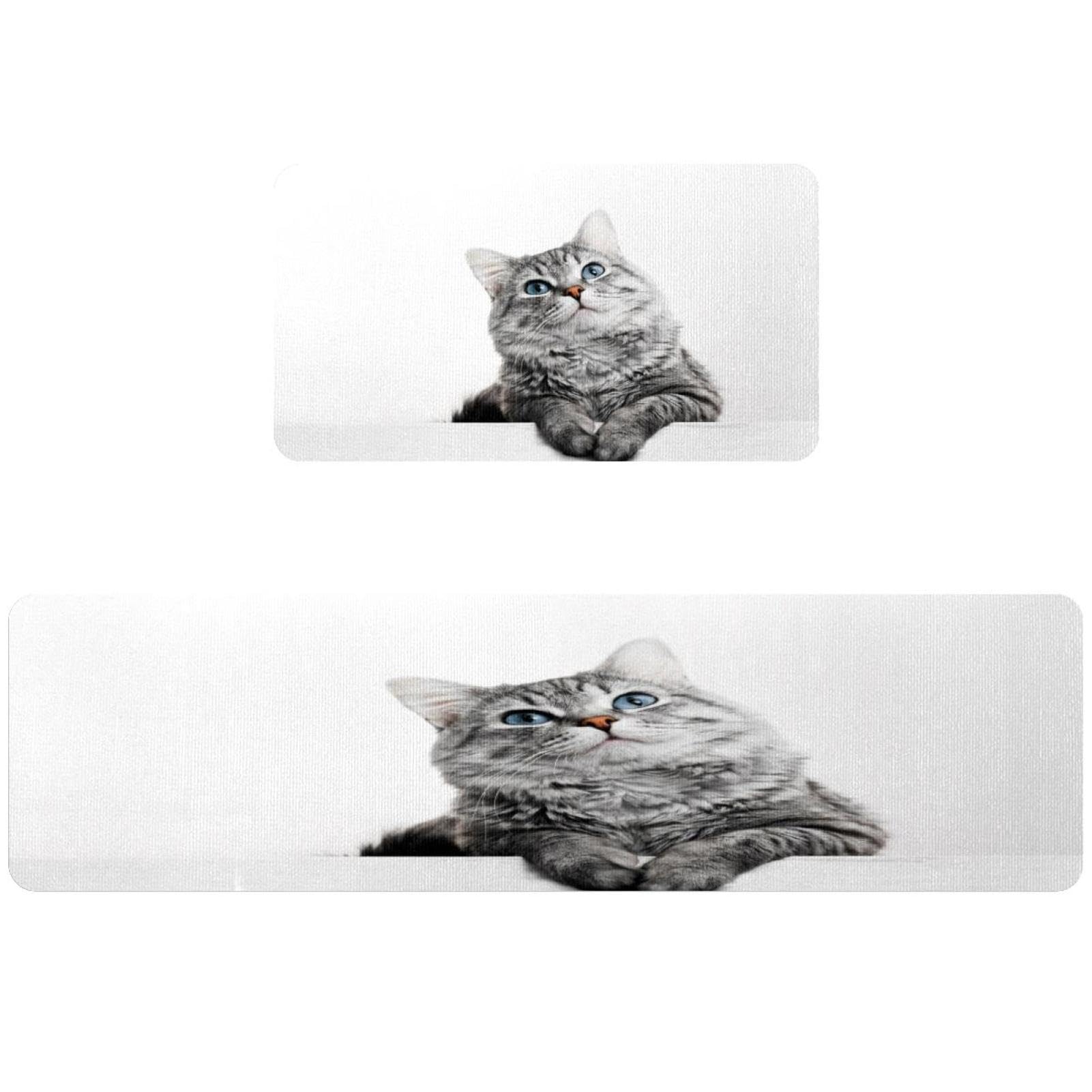 Tapete de cocina absorbente VAPOKF, Alfombras antideslizantes para pasillo y cuarto de lavado