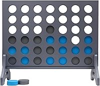 Vista 14 de Tailgating Pros Cuatro Gigante Gris Premium en una Fila con Estuche de Transporte - Juego de Patio Exterior Jumbo de Gran Tamaño - Conecta Múltiples