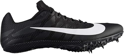 black nike track shoes