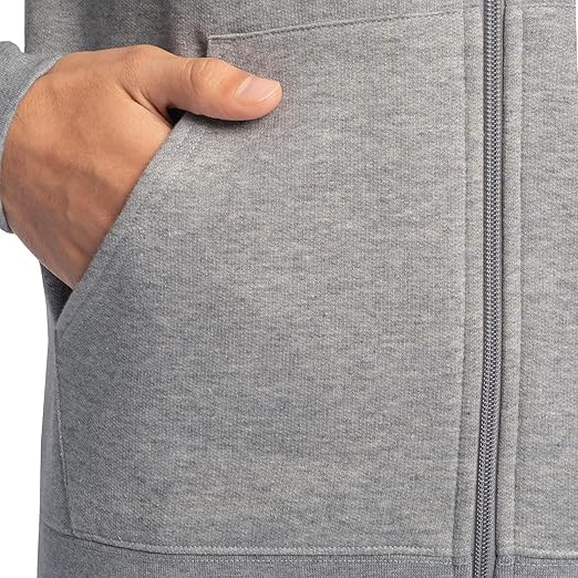 Image of Rudra Men Cotton Blend Hoodies Winter Wear Zipper Hoodie Hooded Sweatshirt Winter Hoodies Stylish Huddy Pullover Warm Hudi XL
