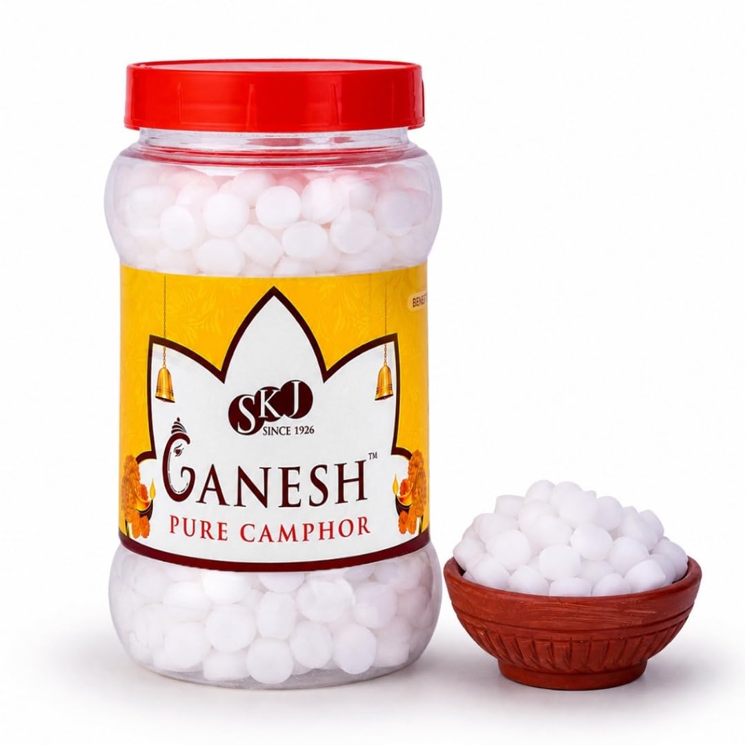Natural Camphor Tablets for Puja & Aromatherapy -9