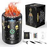 Modern Middle East Arabic Electric Incense Burner Bakhoor Incense Burner With 16 Lights For Car