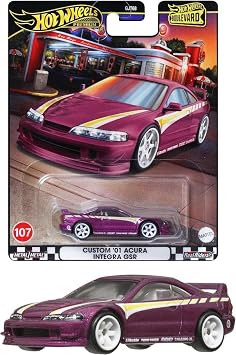 Hot Wheels Boulevard Premium Araçlar GJT68 - HRT77 CUSTOM 01 ACURA INTEGRA GSR
