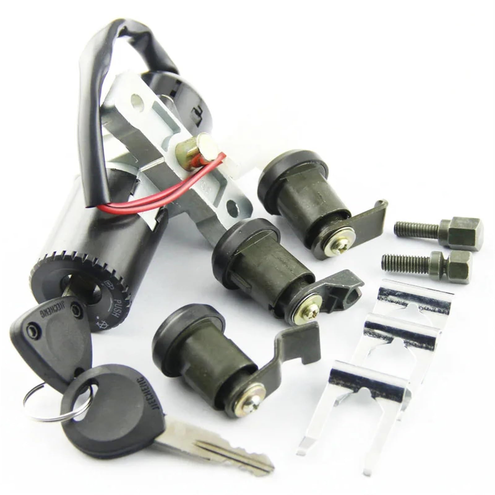 Interruptor Encendido Moto Para FES125 FES150 Para Pantheon FES250 Para Foresight MF04/MF05 35010-KEY-900 Interruptor Bloqueo Ignición Combustible Motocicleta Con Kit Llave Interruptor De Llave