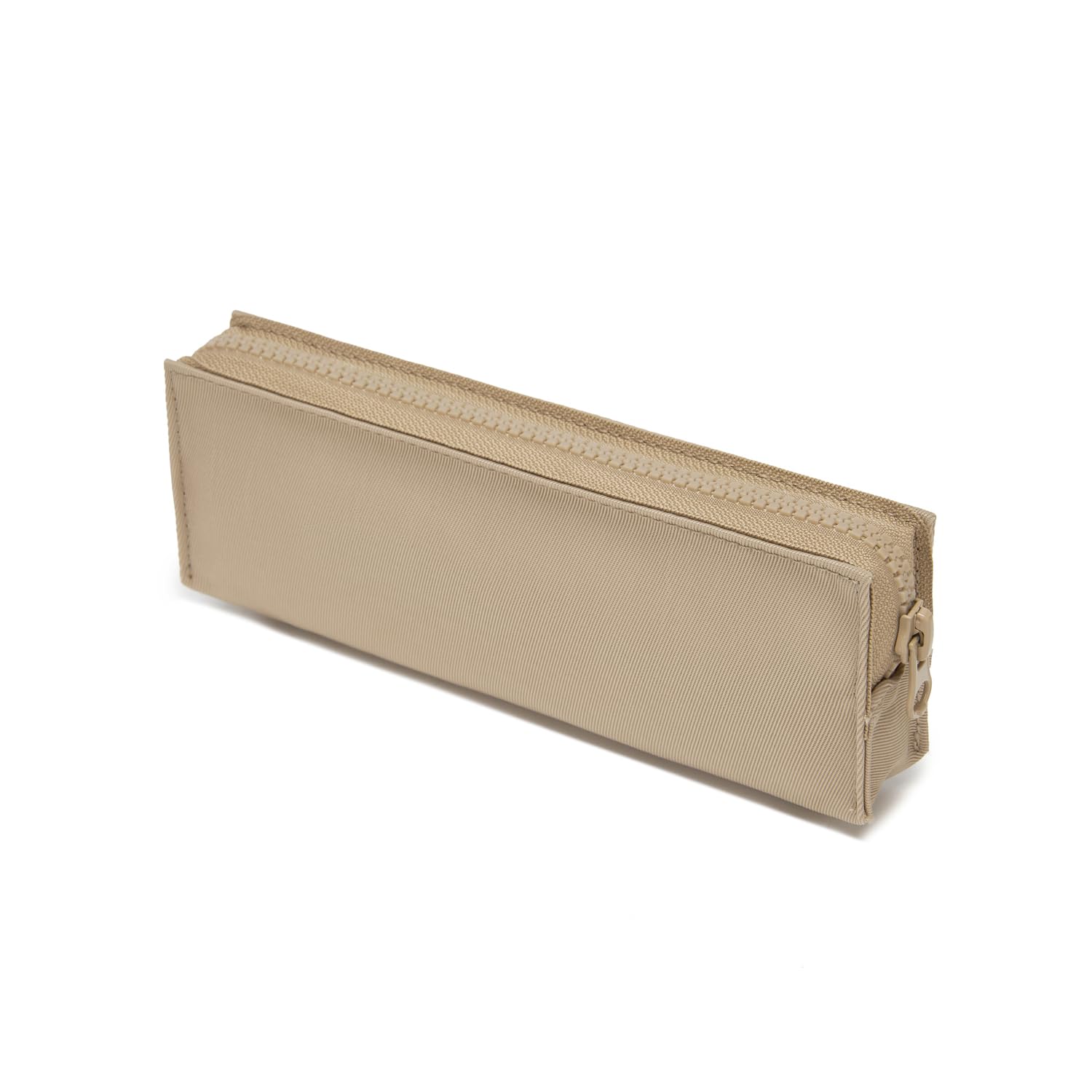Oxford Fabric Pencil Case Lightweight and Durable Ideal Pencil Pouch (Khaki/Oxford,Oxford Fabric)