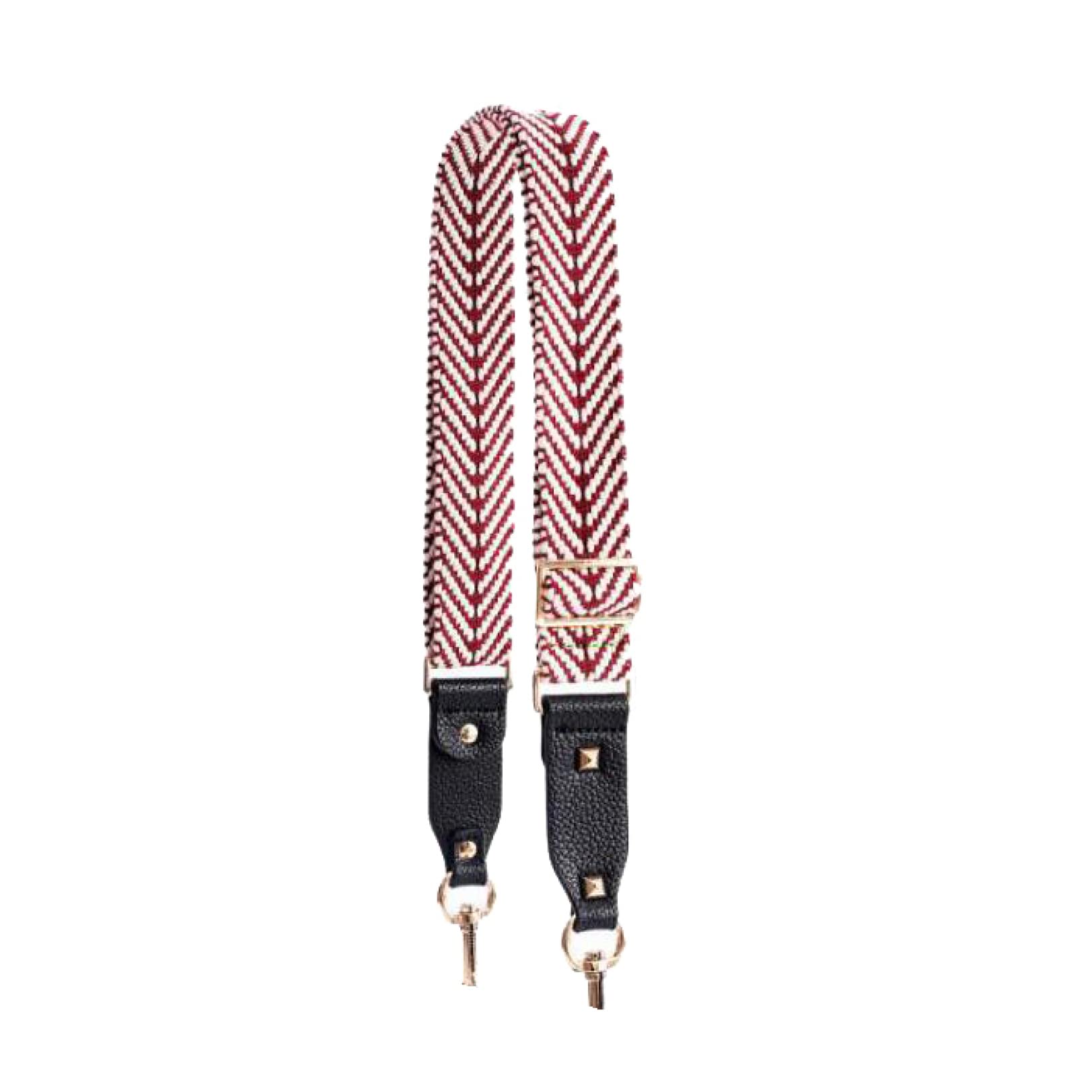 Łańcuszki do torebek, Szeroki Pasek Do Torebki Na Ramię. Regulowany Z Łańcuszkiem(Style 2,Black hook)