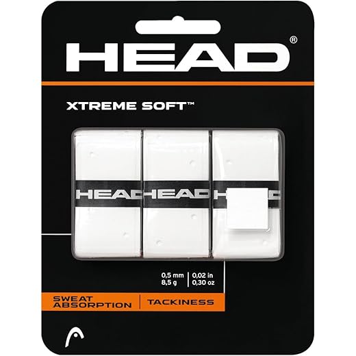 Head Xtreme Polyurethane Tennis Grip (White)