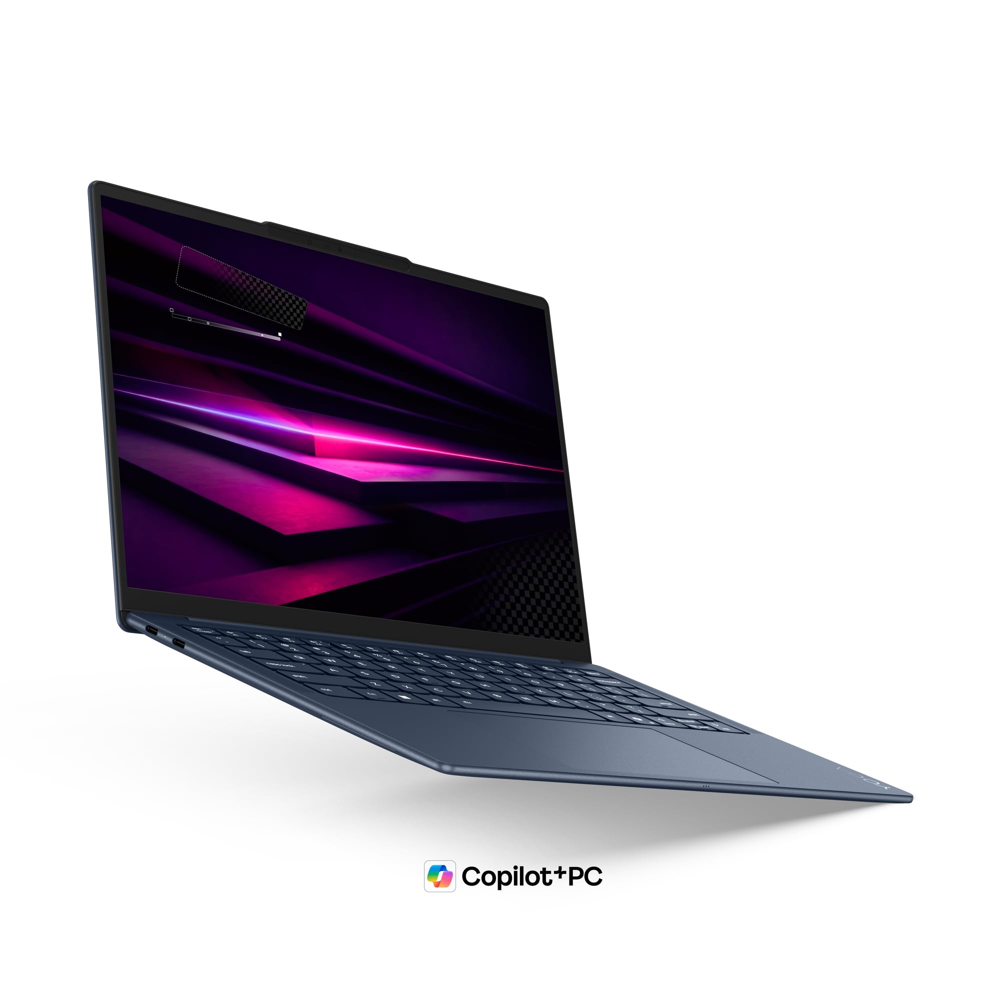Lenovo Yoga Slim 7X Laptop | 14" WUXGA OLED Display | Snapdragon X2 Plus X2P-42-100 | 16GB RAM | 1TB SSD | Qualcomm Adreno Grafik | Windows 11 | QWERTZ | Cosmic Blau | 3 Monate Premium Care