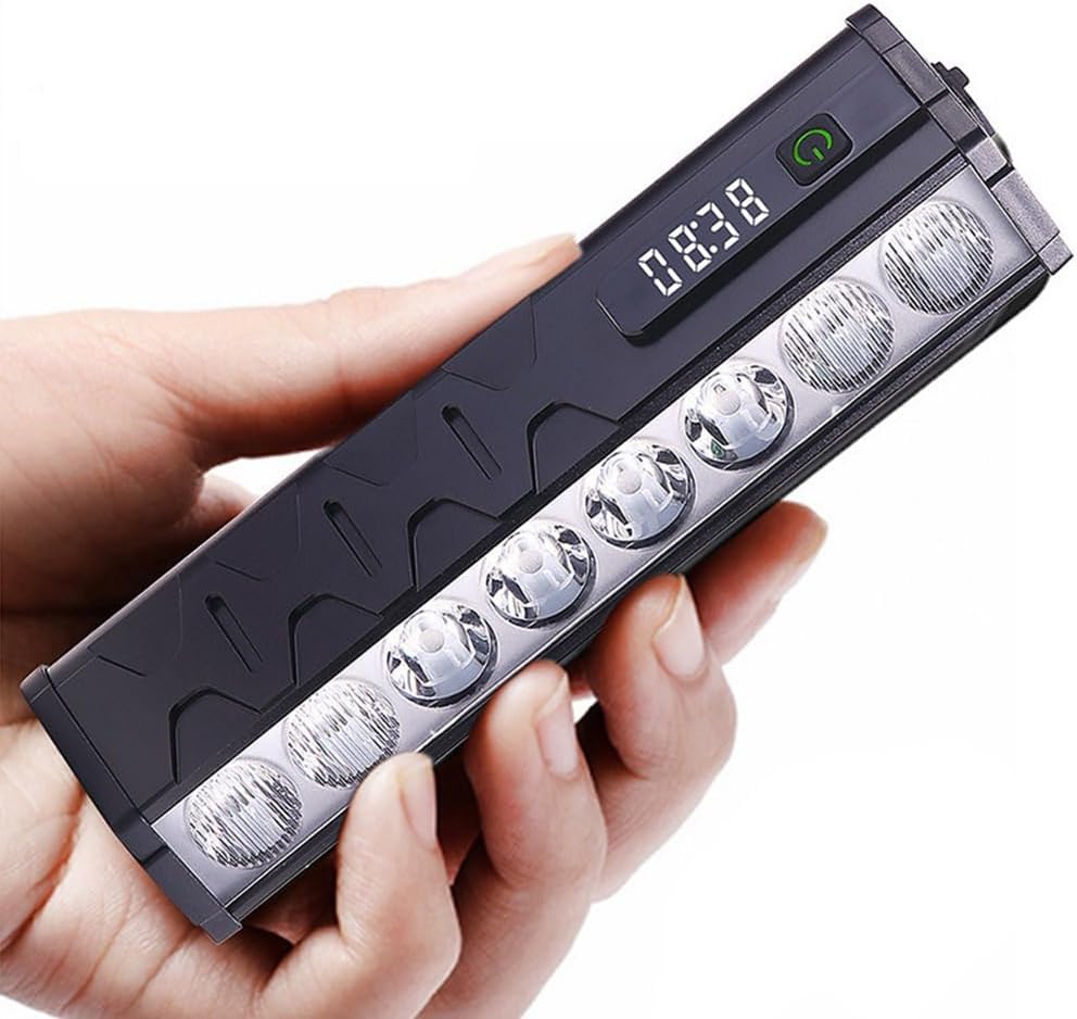 Ultra-Bright Bicycle Light 15000 Lumen Front Bike Light Rechargeable Waterproof Flashlight Road Cycling Lamp Accessories