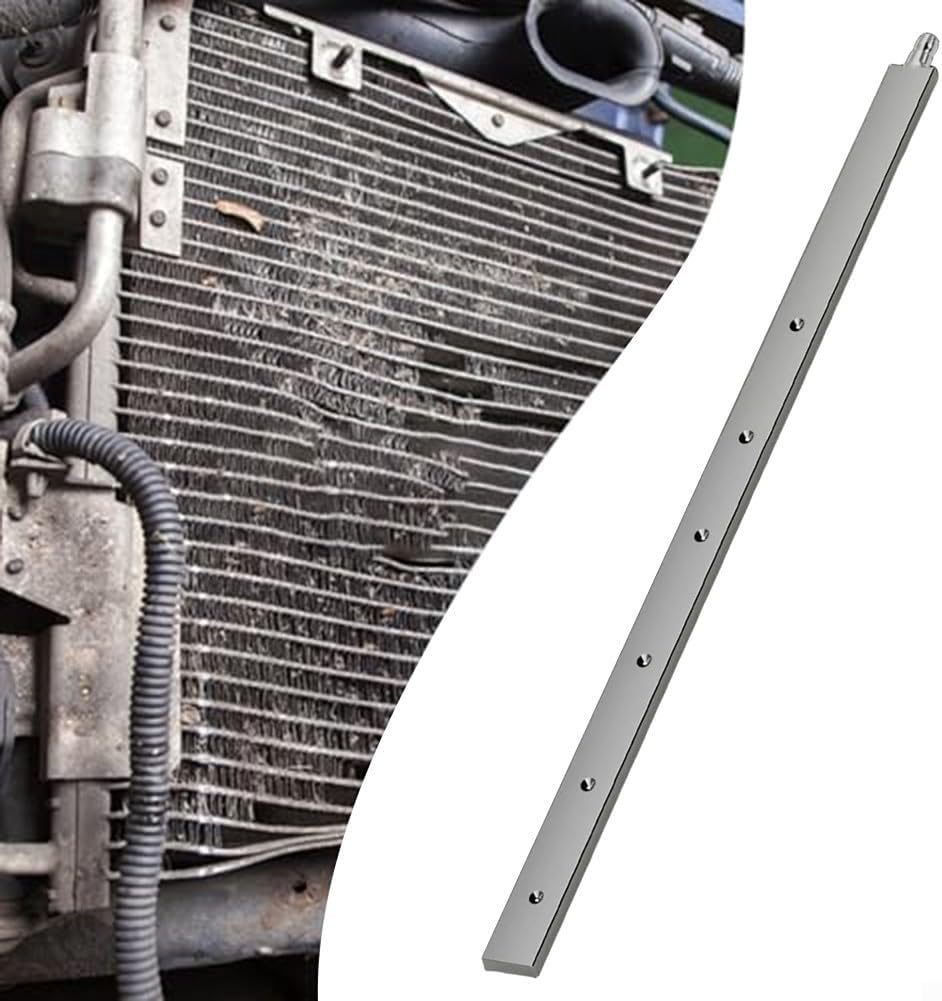 Car Water Tank Radiator Cleaning Tool Stainless Steel Pole With Tracheal Quick Connect And Valve Suitable For Automotive Radiator And Condenser Cleaning(Rod+B+C)