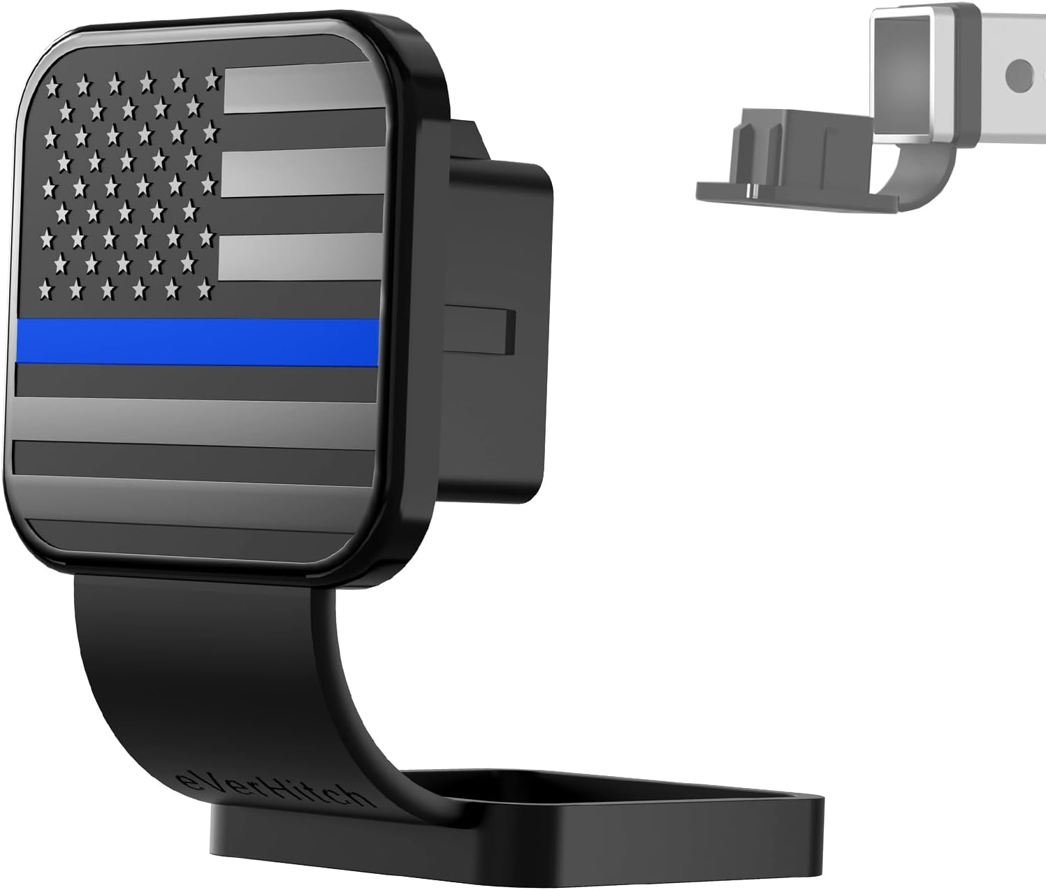 EVerHITCH USA Black Metal Flag Hitch Plug Cover, Fits 2" Receiver - Walmart Supplies