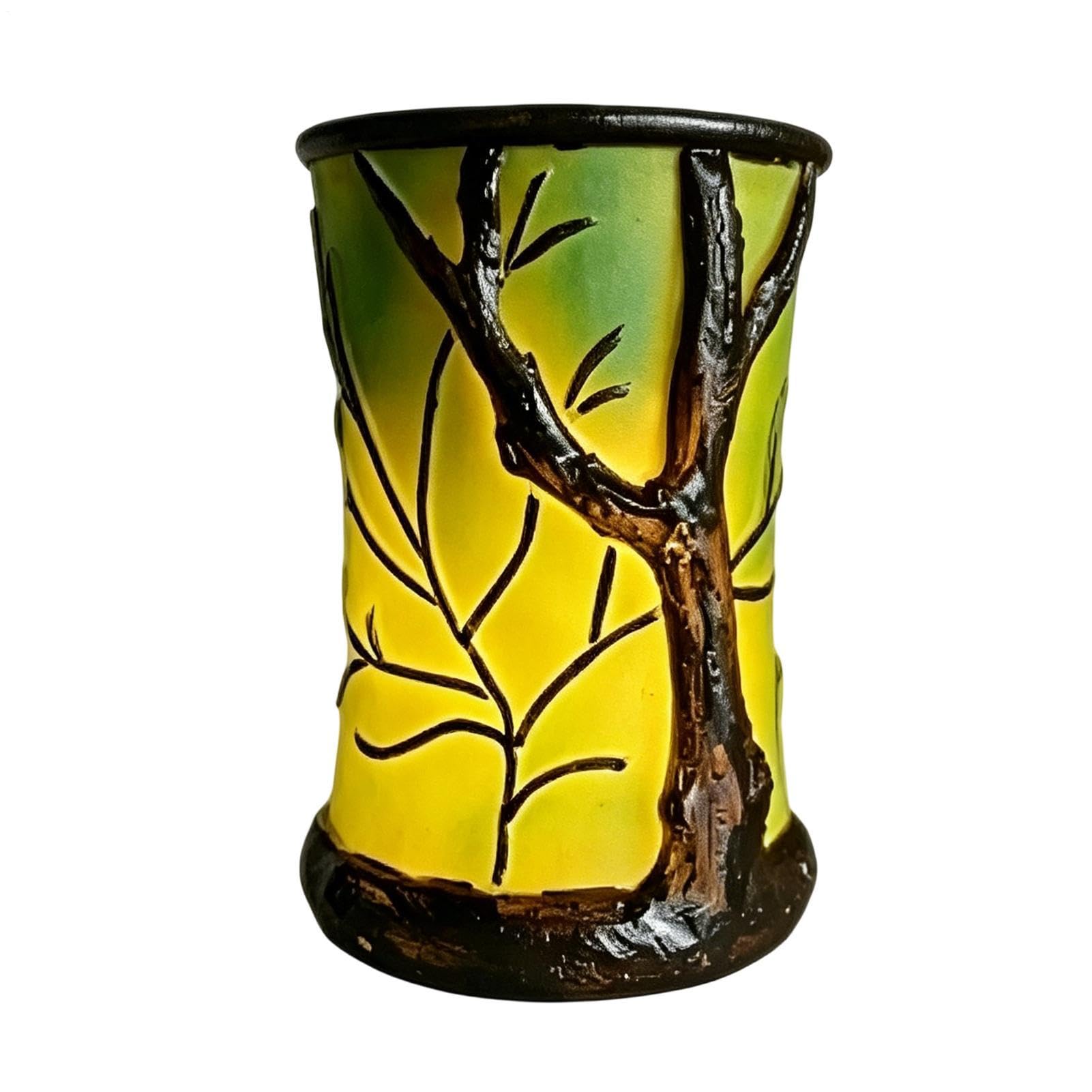 Forest Nature Inspired Ambient Lamp, Nature Inspired Quartz Table Lamp, 7.5 * 10.5cm Captivated Forest Ambient Lamps, for Home, Office, Bedroom, Study Room