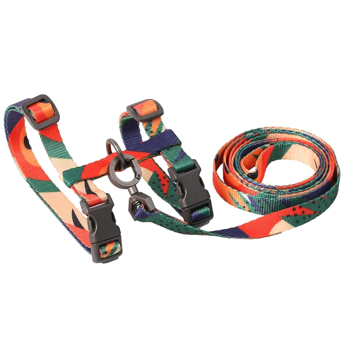 DOITOOL 3pezzi Per Gatti Con Guinzaglio Pet Supplies Per Passeggiate Sicure e Confortevoli Design Per Massima Libertà Di Movimento