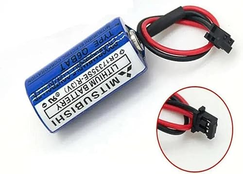 Miniatura 8 de * Paquete de 10 baterías de litio CR17335SE-R de 3 V para Mitsubishi Q6BAT batería de iones de litio