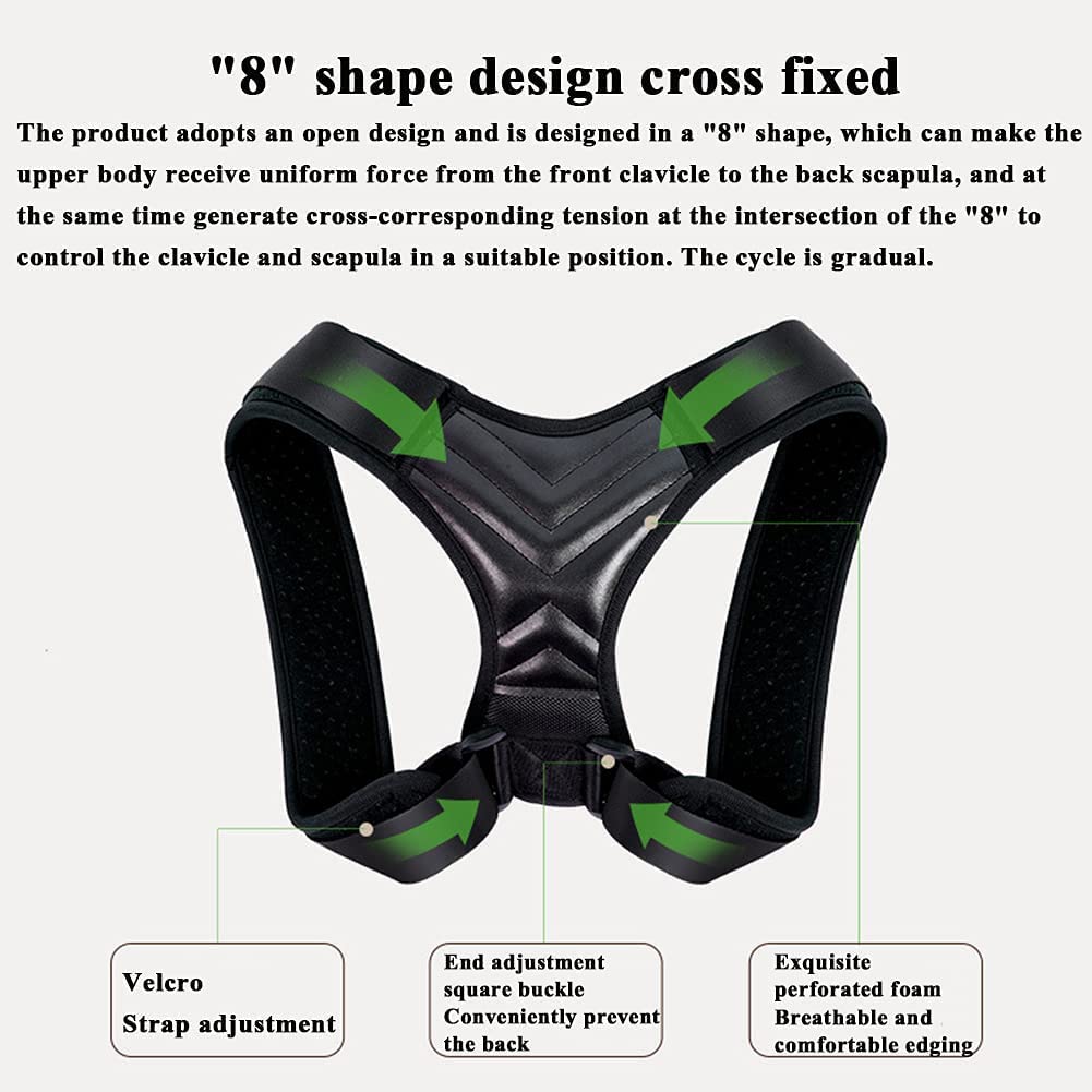 Amazon.co.jp: 男性と女性のための姿勢矯正器 鎖骨をサポートし、首