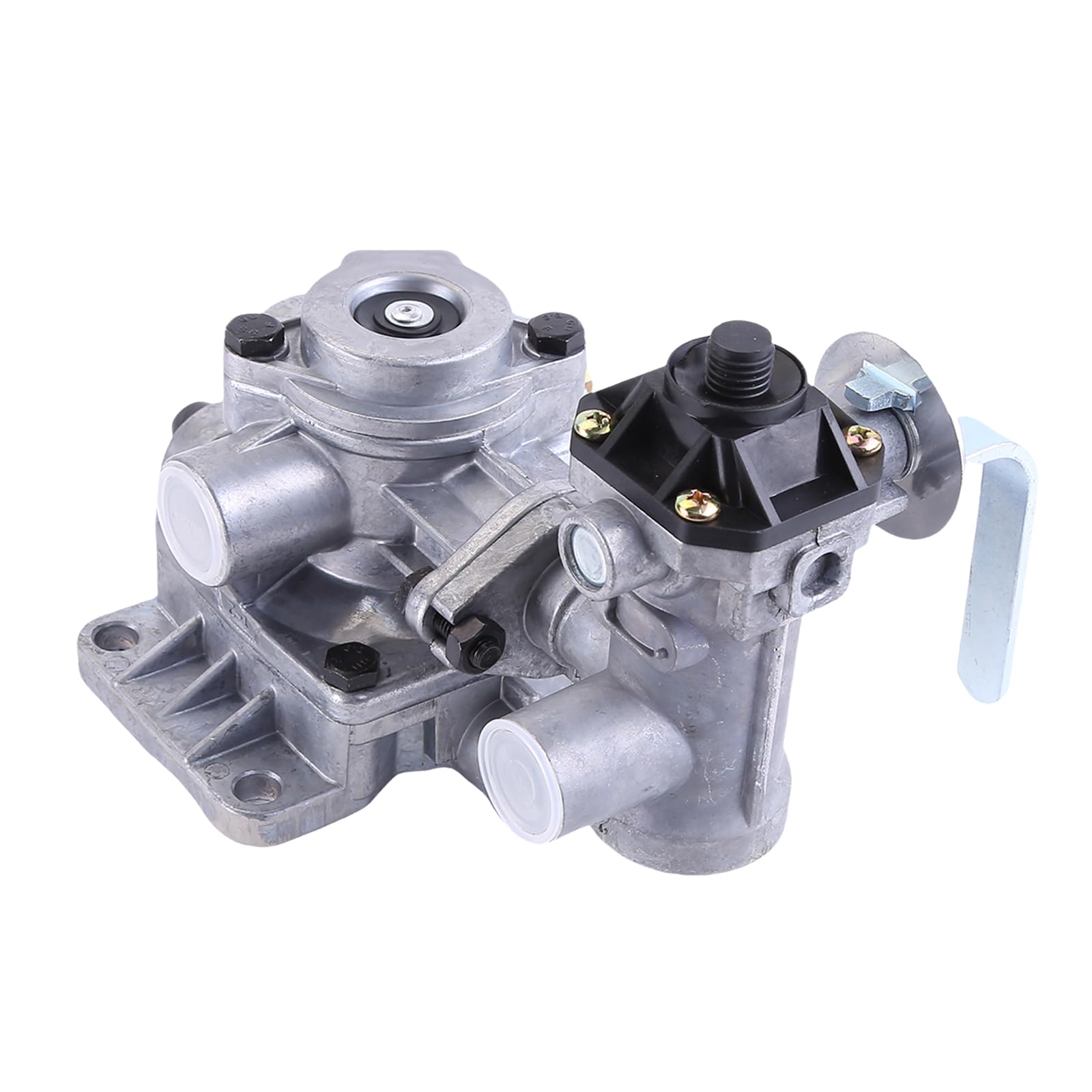 Valvola freno rimorchio 4 livelli regolatore freno doppio circuito 9710025700 compatibile per diversi semirimorchi regolatore di forza frenante valvola freno rimorchio