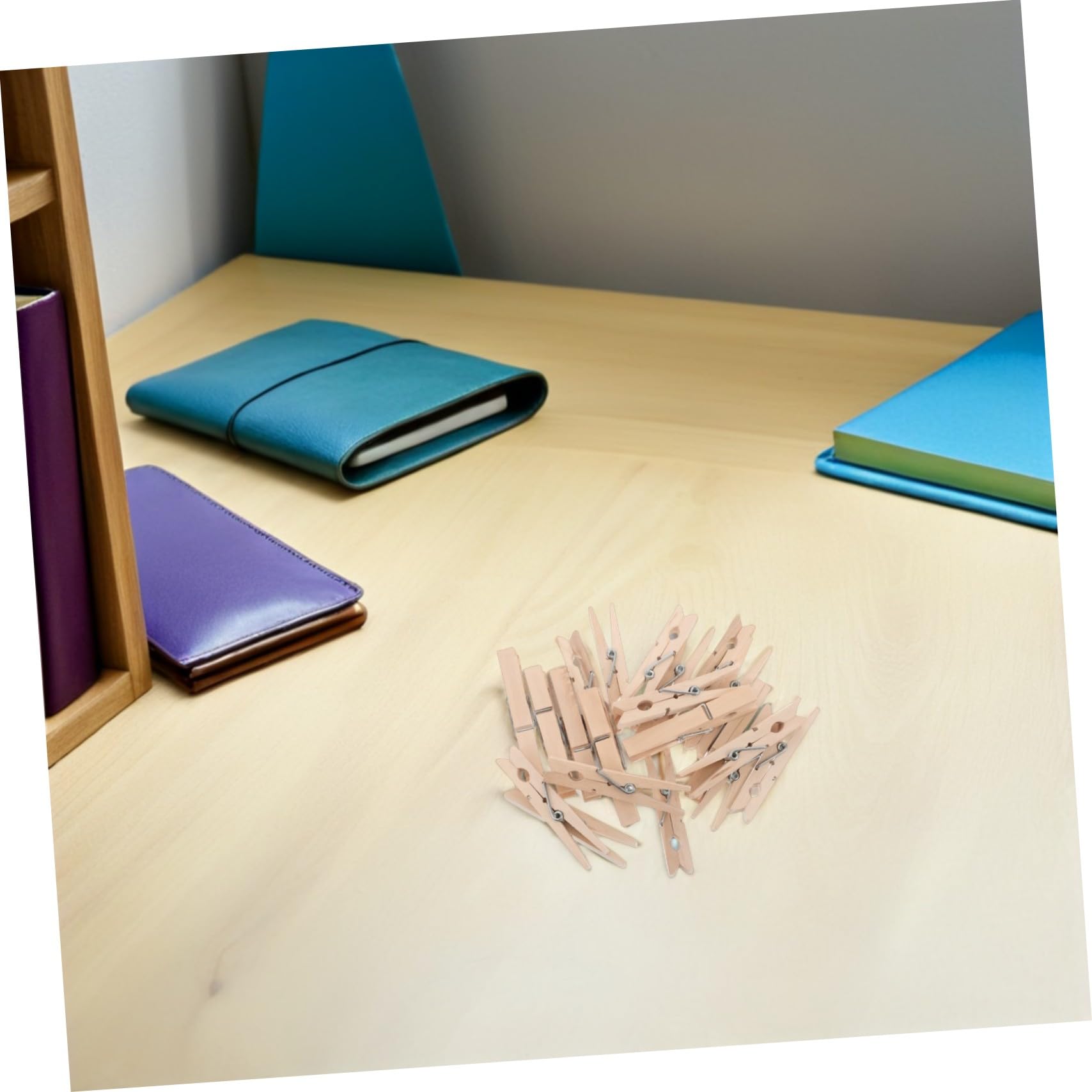 150 Pezzi Mollette in Antivento Mini Clips per Bucato e Foto Resistenti e Delicate su per Esterni e Viaggi Dimensioni