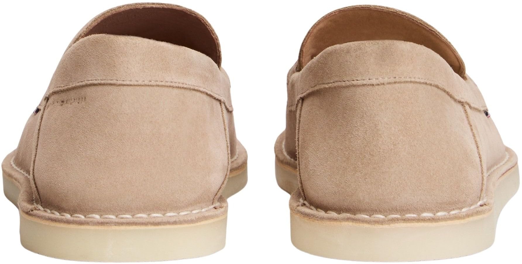 Tommy Hilfiger Herren Hilfiger Stitchdown Suede Loafer Fm0fm05782Halbschuhe