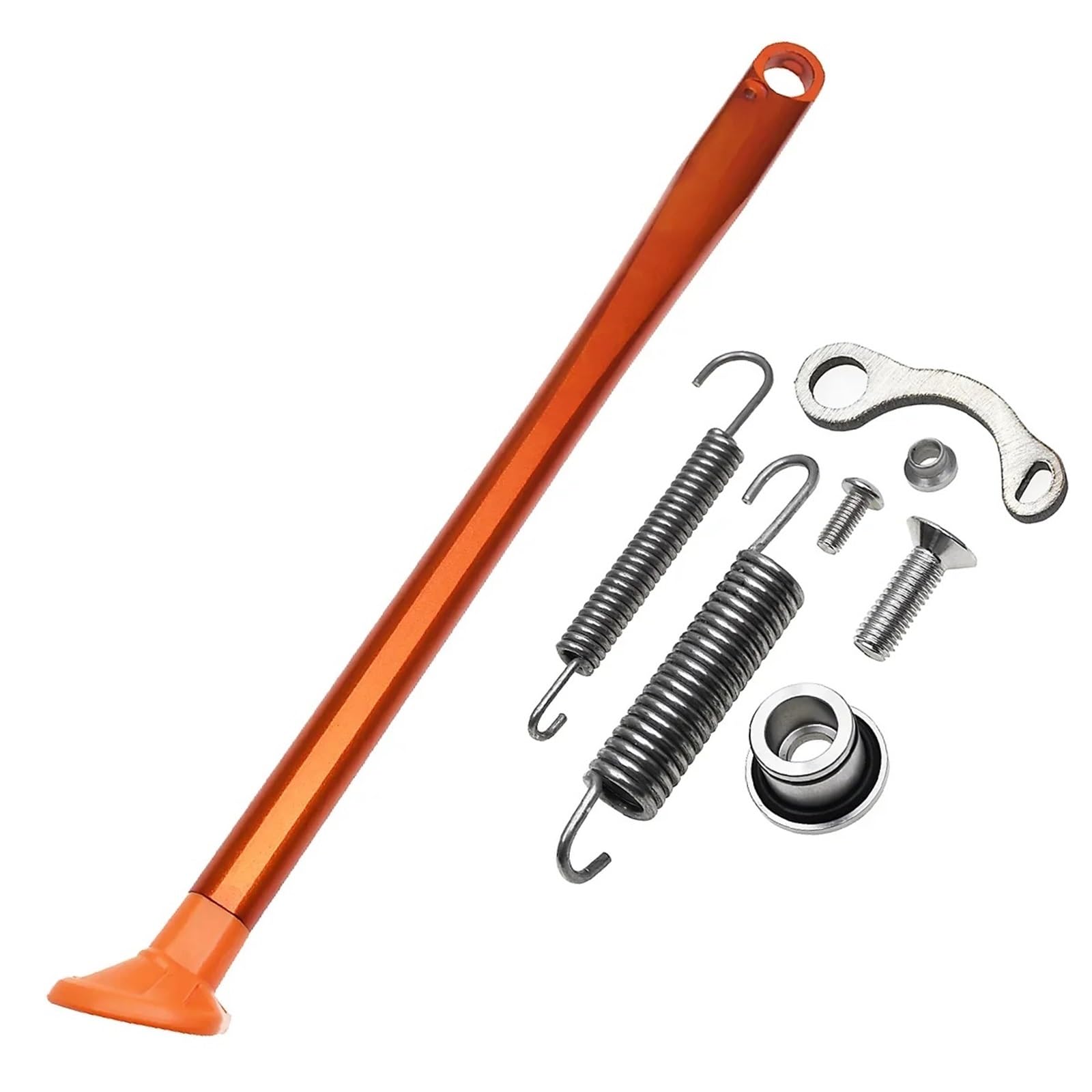 adapter podpórki Zestaw Sprężyn Podpórki Bocznej Do Motocykla Pasuje K&TM EXC EXCF XC XCF XCW SX SXF Six Husq&varna TE FE2008-2023(08-16 Orange)