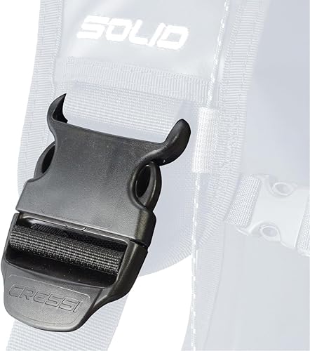 Miniatura 6 de Cressi Chaqueta de buceo BCD diseñada para uso intensivo - Alta capacidad de elevación, nailon 500D, bolsillos grandes - Sólido Diseñado en Italia