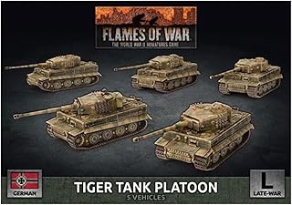 Flames of War: Late War: German: Tiger Heavy Tank Platoon (GBX140)