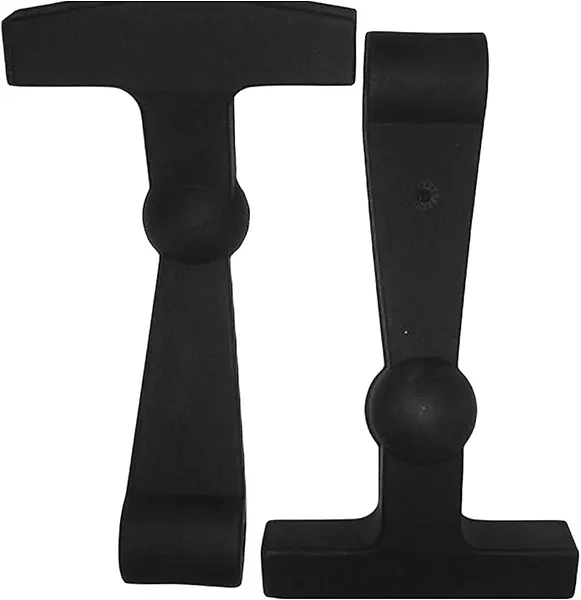 Beast Cooler Accessories 2-Pack Replacement Lid Latches for Yeti and RTIC - Black Rubber, Cooler Latches Replacement for Yeti, RTIC, and More - Hard Handle Grips, 20 Inches