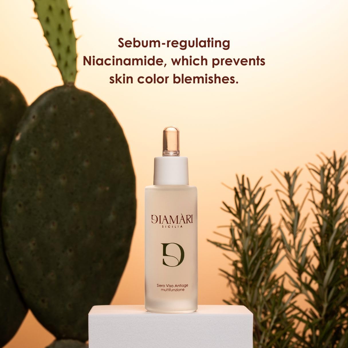 Suero Facial Anti-edad Multifuncional – Hidratante, Antioxidante, Anti-manchas, Sedoso, con Células Madre de Uva, Niacinamida, 30ml, Probado Nickel, Sin Parabenos y Silicones