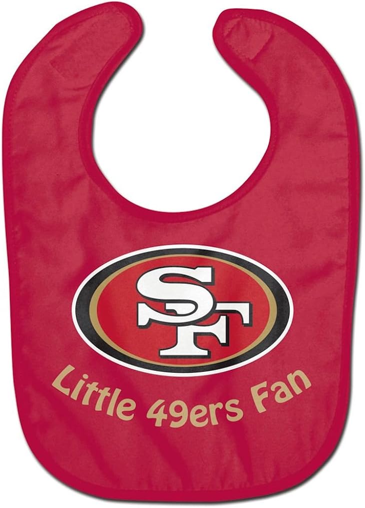 WinCraft NFL San Francisco 49ers WCRA2049414 All Pro Baby Bib : Sports & Outdoors