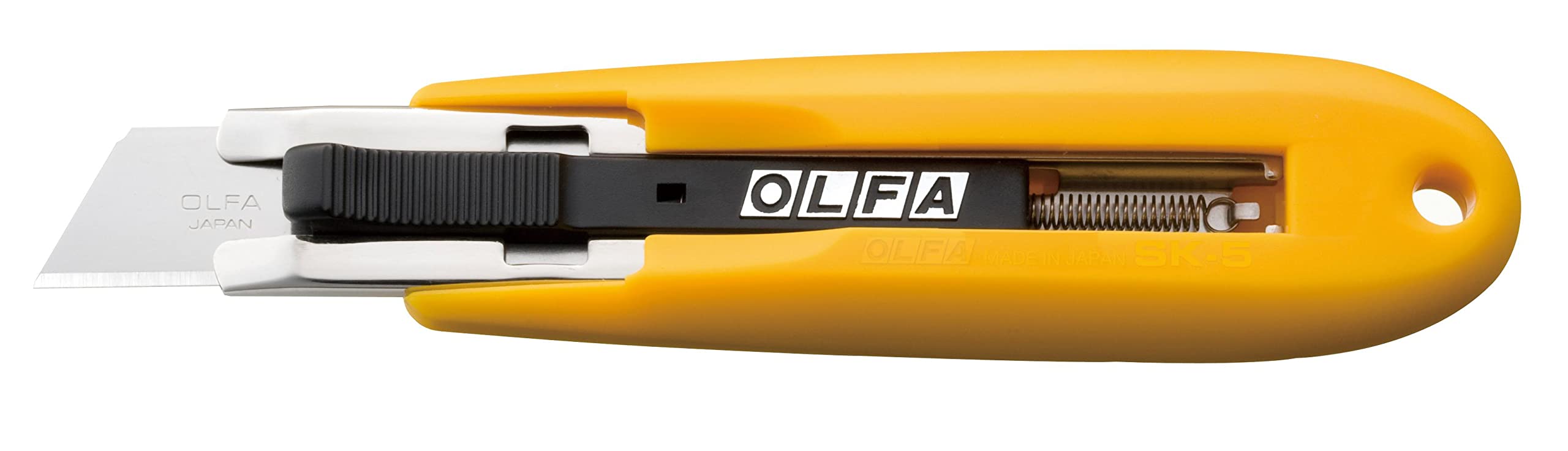 Olfa SK-5 - Cúter con recogida automática de la cuchilla, de 17,5 mm