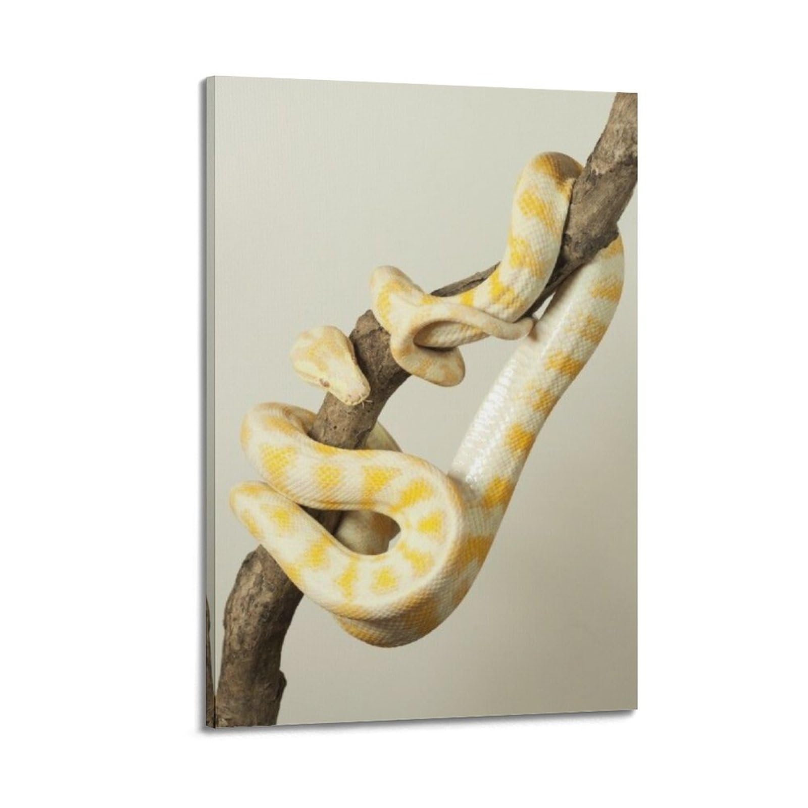 Poster décoratif sur toile python koanga 60x90 cm image art moderne pour mur salon - 6
