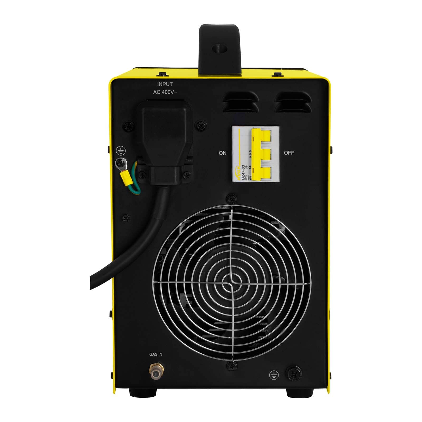 Stamos Welding Group S-PLASMA 85H Plasmaschneider Pilotzündung Plasmaschneidgerät Plasmacutter Plasmaschweissgerät Schweißgerät (400 V, Schneidstrom 20-85 A, Schneidtiefe bis 27 mm, 2T/4T)