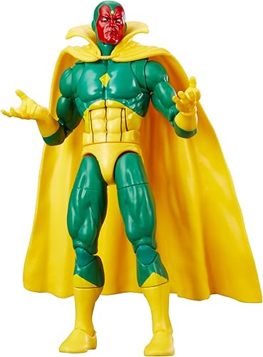 Miniatura 7 de Marvel Legends Series Vision, Comics Figura de acción coleccionable de 6 pulgadas