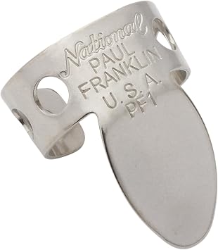 DAddario National Nickel Finger Picks, 4-Pack