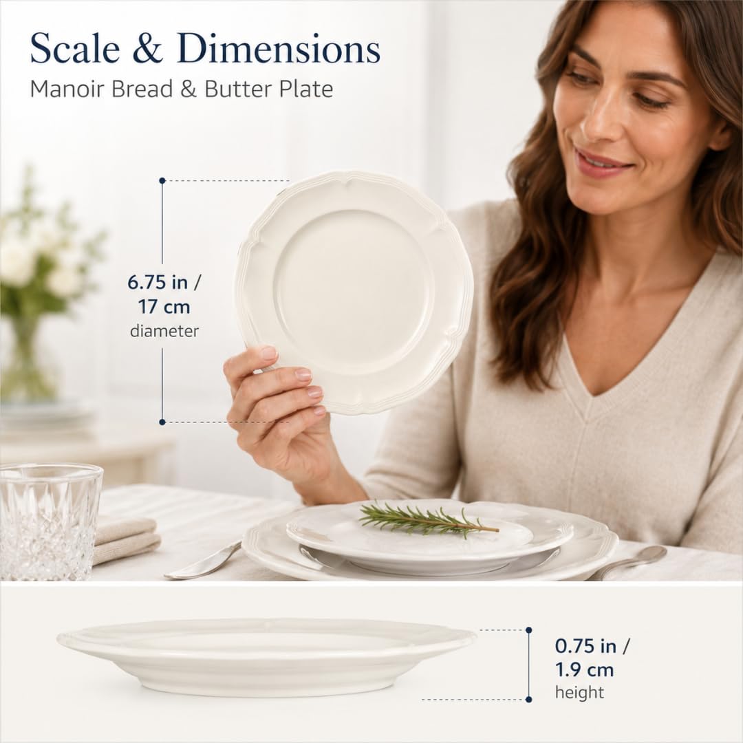 Amazon.co.jp: (ビレロイ＆ボッホ)Villeroy&Boch マノワール プレート