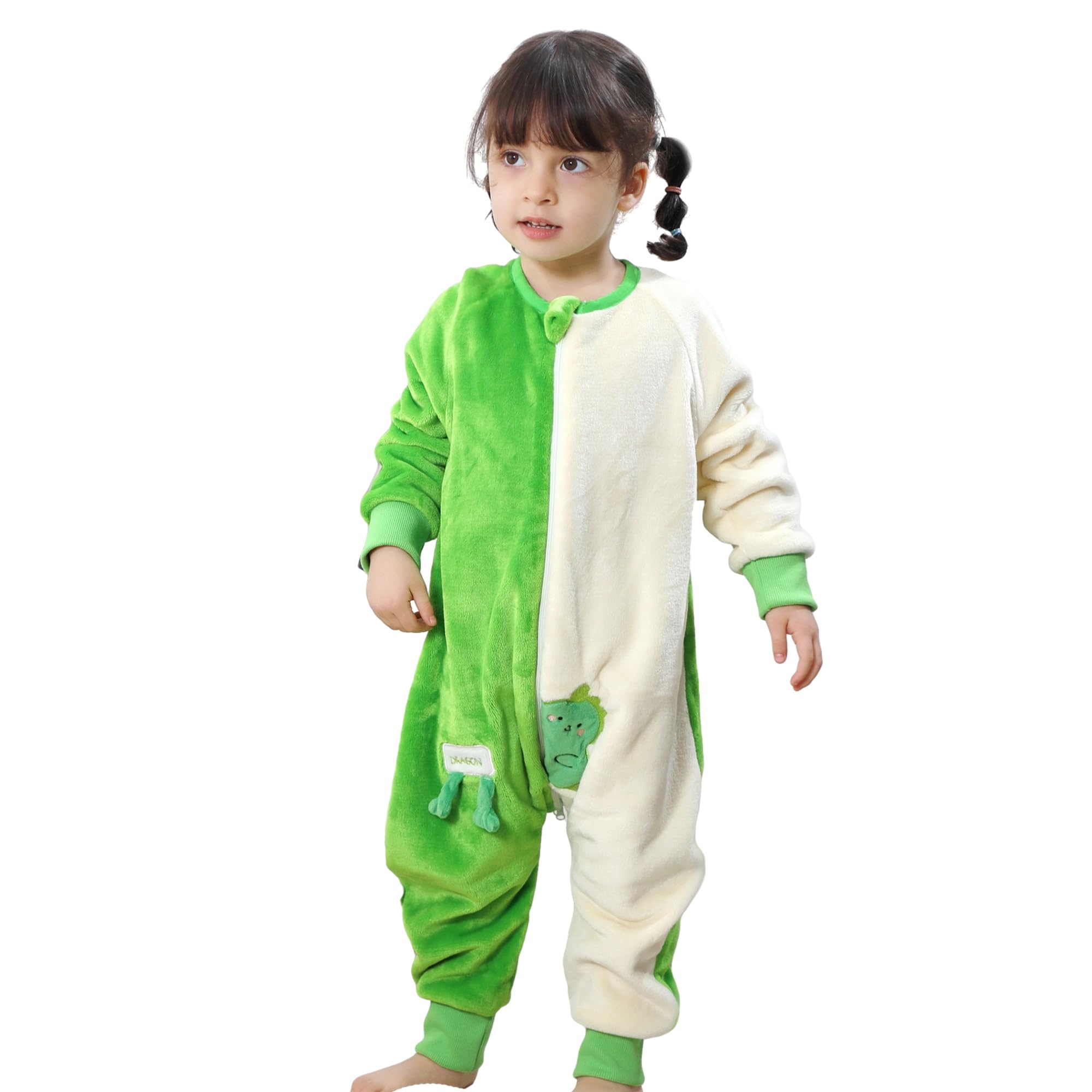 MICHLEY Baby Sleeping Bag Sack Flannel Wearable Blankets Pajamas 1-6Years