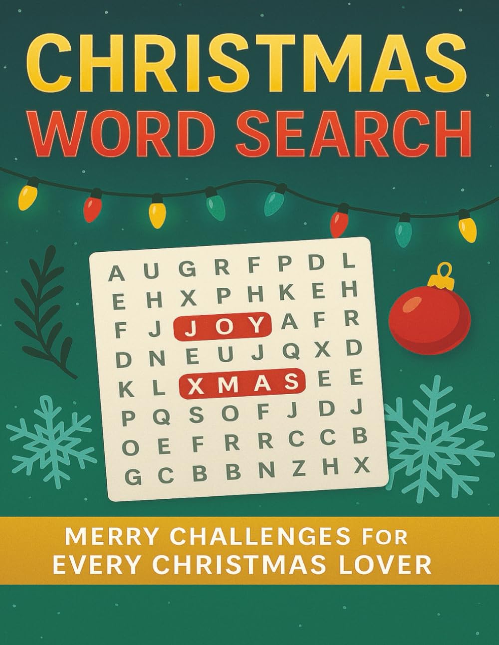 Christmas Day Word Search: Merry Challenges for Every Christmas Lover