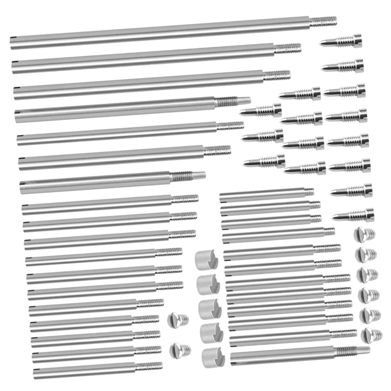 SUPVOX 4ensembles Accessoires De Réparation Pour Basson Avec Filetées Vis Et Blocs Rainurés Kit De Réparation Pour Instruments à Vent