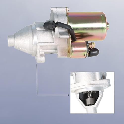 Miniatura 4 de LABLT Reemplazo del motor de arranque de motocicleta para Predator 13HP 420cc 60340 60349 69736