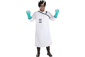 Plus Size Superhero Romeo Costume | PJ Masks Halloween Mad Scientist Villain Outfit