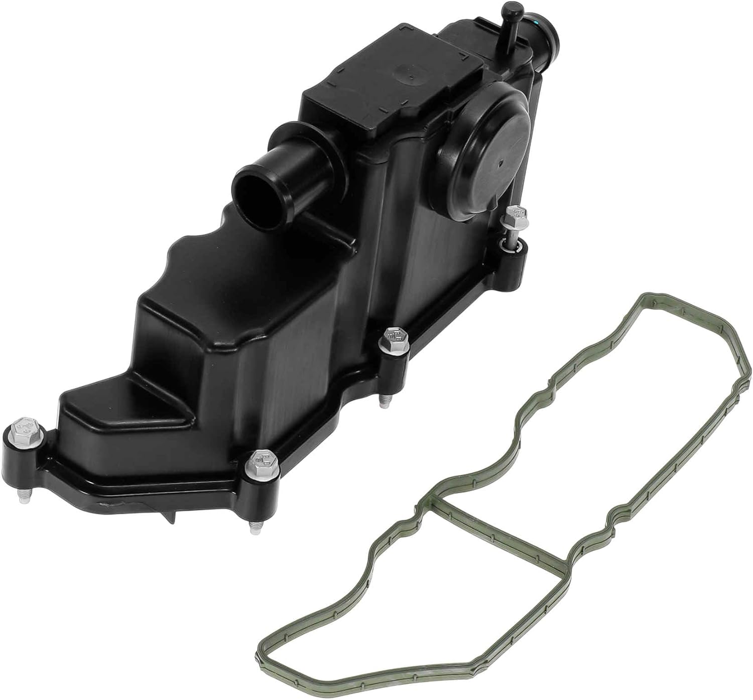 ACROPIX No.LR110464 PCV Valve for Land Rover Discovery Sport 2018-2021 Positive Crankcase Ventilation Valve Washer Plastic Metal Black 1 Set