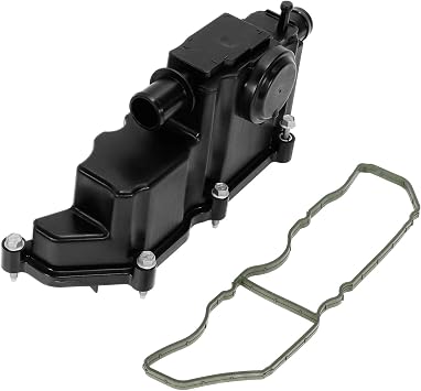 ACROPIX No.LR110464 PCV Valve for Land Rover Discovery Sport 2018-2021 Positive Crankcase Ventilation Valve Washer Plastic Metal Black 1 Set