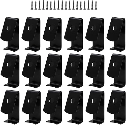 Clips para macetas, paquete de 18 ganchos para macetas de terracota, soportes estándar de 3.5 a 8 pulgadas para macetas de arcilla, macetas de